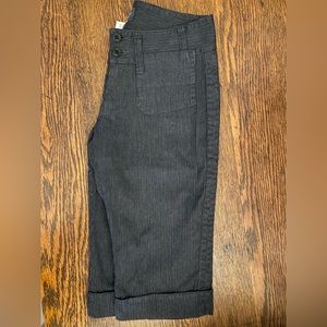 Pinstripe Capris Pants